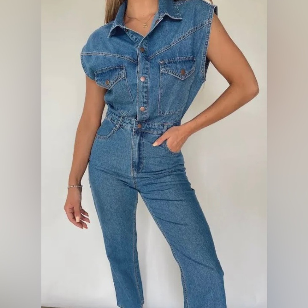 Denim Jumpsuit